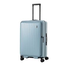 アマゾン | TIERRAL TOMARU Lサイズ スーツケース (ブルー) 85L 5.2kg ストッパー付