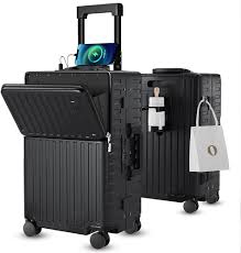 「多機能キャリーケース USBポート付き」