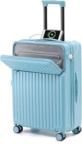 タビトラスーツケース Sサイズ USB充電対応 静音軽量ブルー