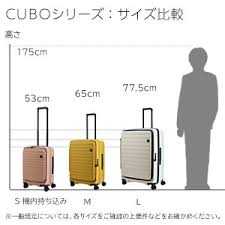 ロジェール スーツケース CUBO-M Mサイズ 70L/77L 62cm