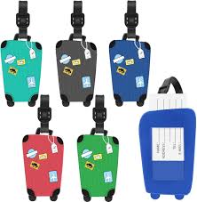 荷物タグセット - バッグ用5個入り