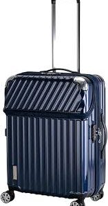 【TRAVELIST】スーツケース MOMENT 64cm ネイビー【Mサイズ】