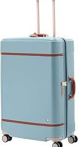 ハント 大型スーツケース 75L クロップブルー