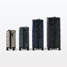 MUJI 自由調整可能なバー ハードキャリングケース (ベージュ)